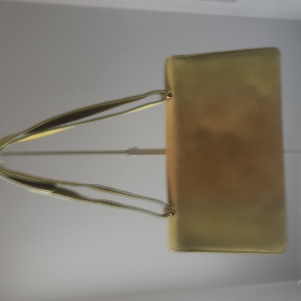 ESCADA Vintage Margaretha Ley Suede Ombre Clutch w Handle